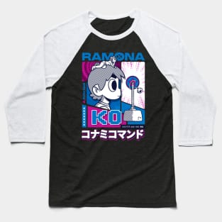 Scott Pilgrim and Ramona Flowers Baseball T-Shirt